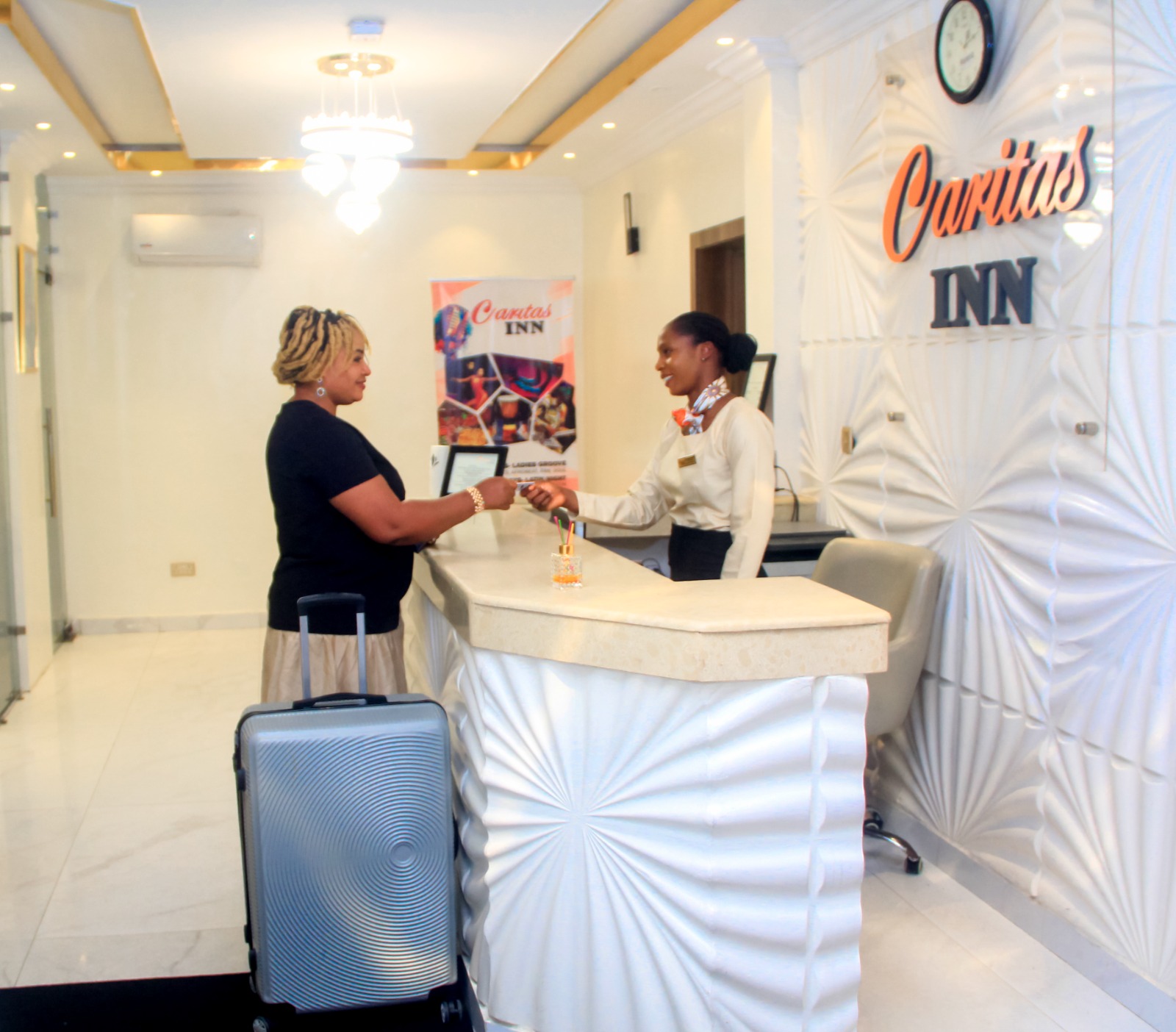 Caritas Inn Hotel Lekki Reception